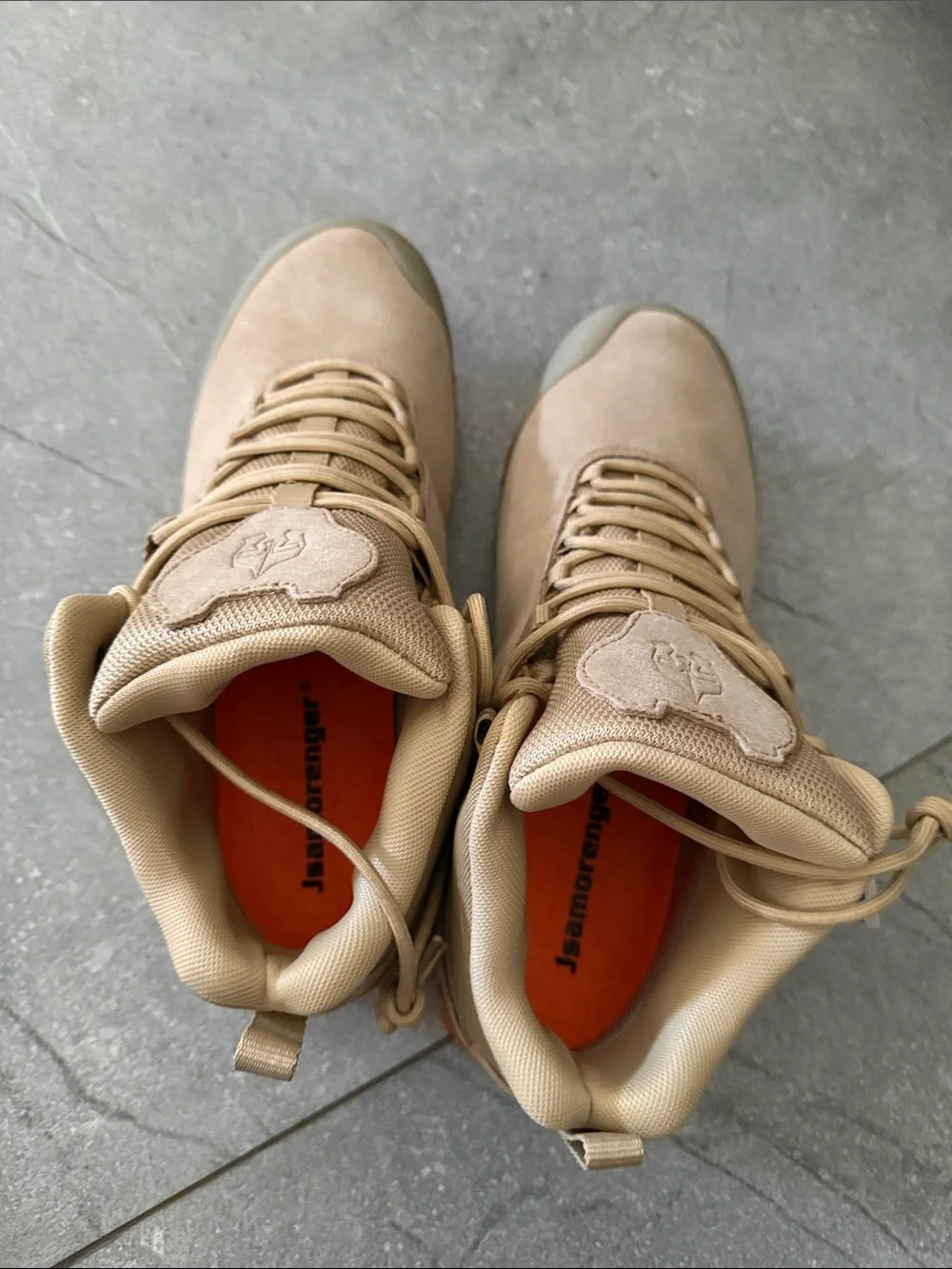 Brand New with Tags Men's Tan Lace-Up Casual Boots